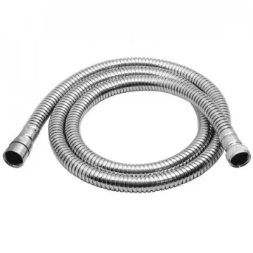 Vado Shower Hose Brass Standard Bore 200cm Chrome Plated Chrome