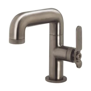 Crosswater Union Basin Mono Brushed Black Chrome