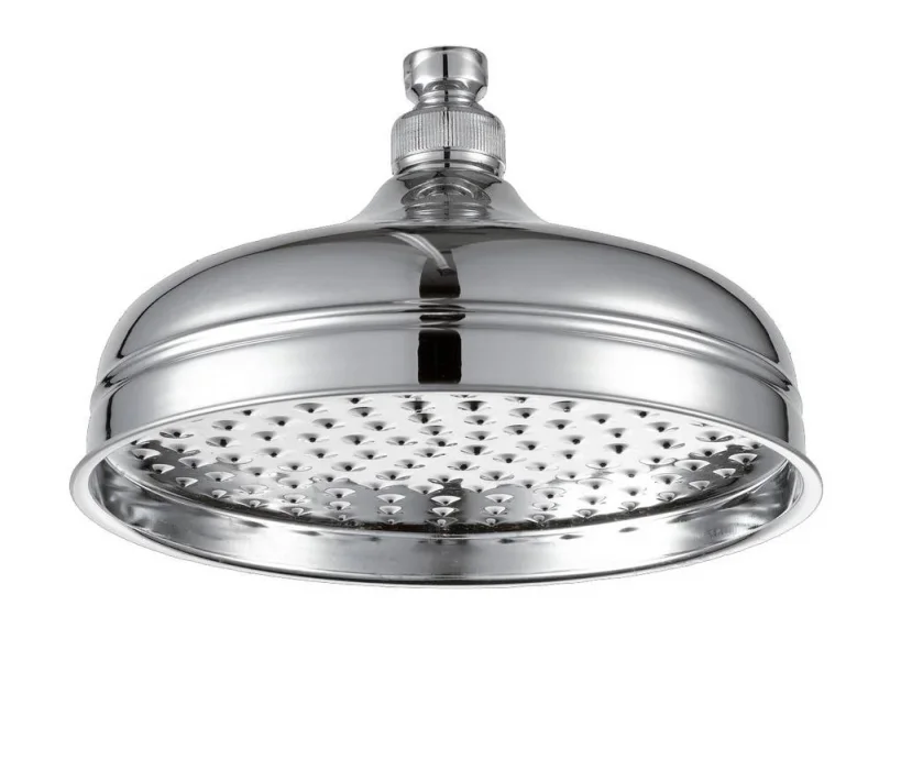 Just Taps Victorian Shower Head 200mm Chrome product image - Image 1