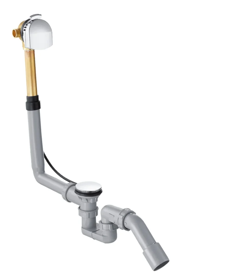 Hansgrohe Xx Exafill Bath Filler W.waste/overf.chr Chrome product image - Image 1
