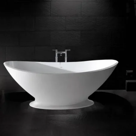 Bc Designs Plinth For Kurv Bath (white Only) White detail view - Image 3