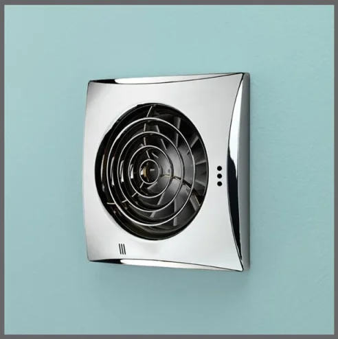 Hib Hush T Fan, Chrome 15.8 X D3 product image - Image 1