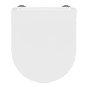 Crosswater Kai X Soft Close Thin Toilet Seat White