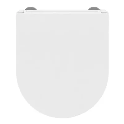 Crosswater Kai X Soft Close Thin Toilet Seat White