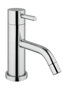 Just Taps Florence Round Single Lever Basin Mixer Without Pop Up Waste Chrome