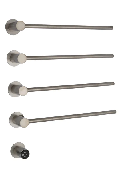 Just Taps Onyx Electric Towel Radiator 520 Inox