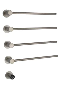 Just Taps Onyx Electric Towel Radiator 520 Inox