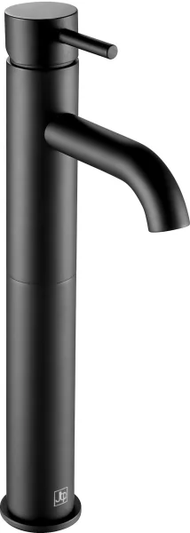 Just Taps Vos Tall Single Lever Basin Mixer Matt Black
