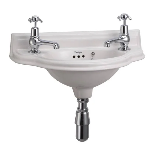 Burlington Curved Cloakroom Basin