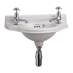 Burlington Curved Cloakroom Basin