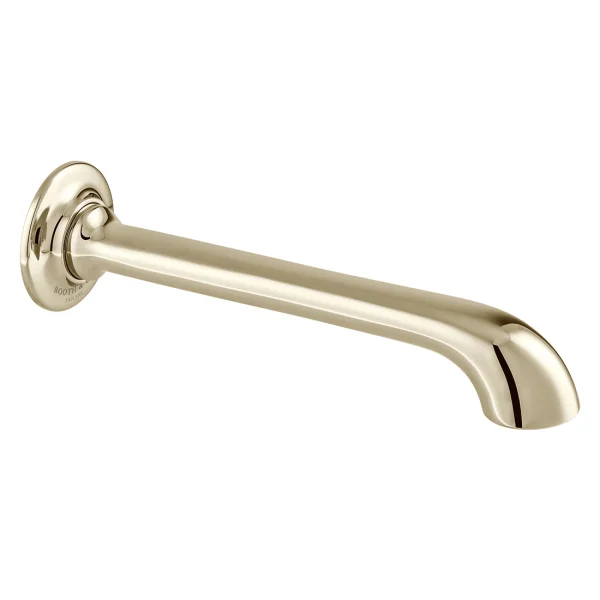 Booth & Co. Bath Spout Bright Nickel & N/a