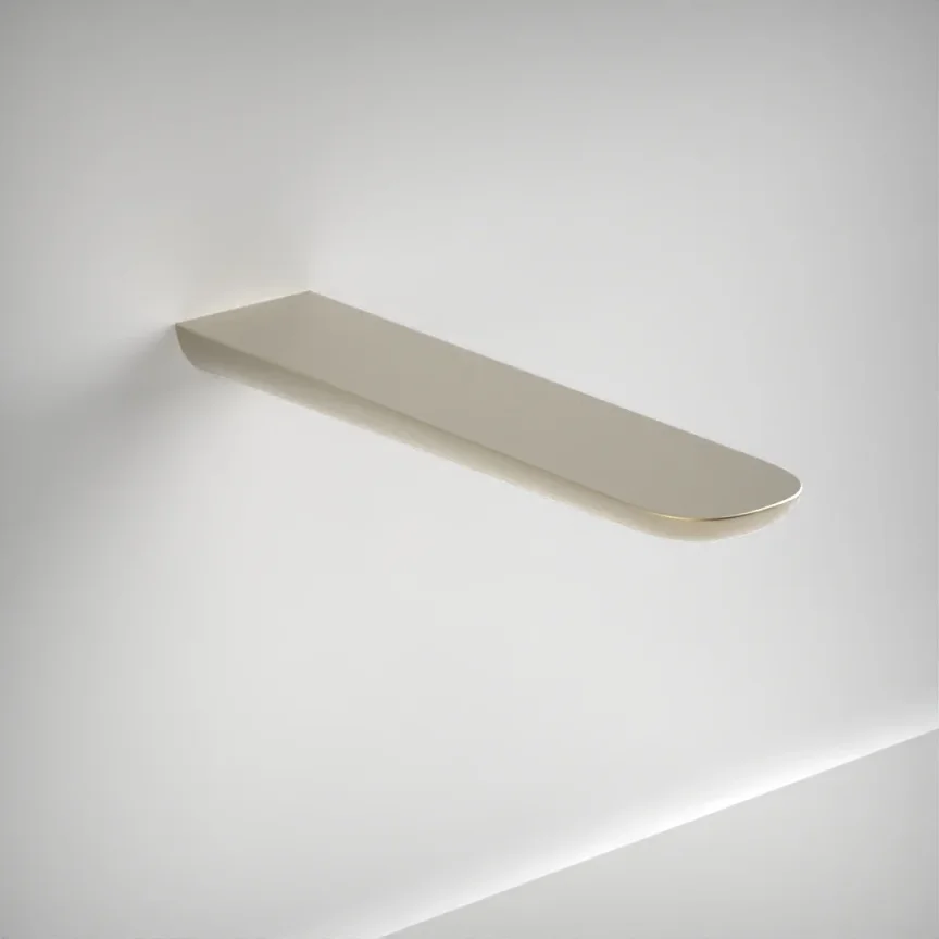 Ava Purity Wall Mounted Bath Spout - Brushed Brass product image - Image 1