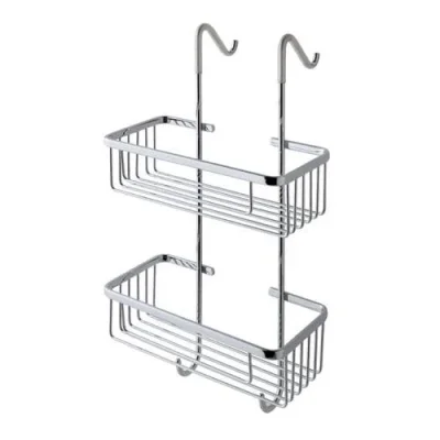 Eastbrook Rectangle Hanging Basket 275x125x510 Chrome