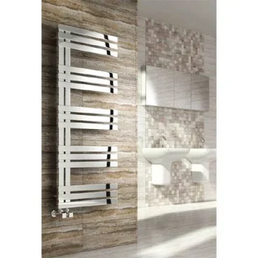 Reina Lovere Stainless Steel Radiator 500 X 960 Polished detail view - Image 3