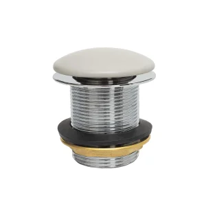 Bc Designs Push Down Bath Waste 60mm (unslotted) Industrial Grey