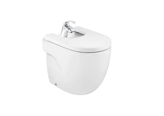 Roca Meridian-n Compact Floor-standing Bidet - 1 Taphole product image - Image 1
