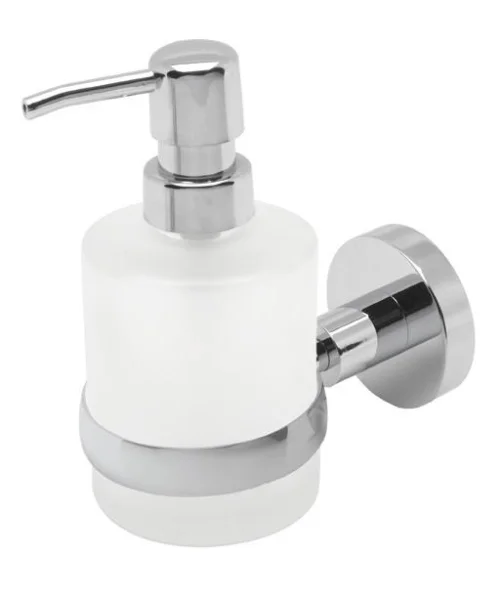 Eastbrook Genoa Glass Soap Dispenser Chrome