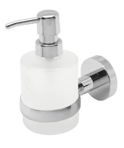 Eastbrook Genoa Glass Soap Dispenser Chrome