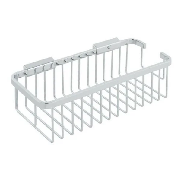 Vado Basket Large Rectangular Wall Mounted Chrome