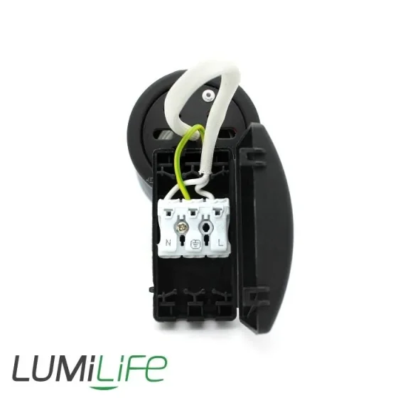 By Design GU10 IP54 Bathroom Downlight Fitting - Quick Connector - Chrome detail view - Image 2