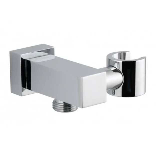 Vado Mix Integrated Outlet And Shower Bracket Wall Mounted Chrome product image - Image 1