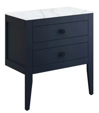 Crosswater Canvass Basin Unit 700 Deep Indigo Blue detail view - Image 5