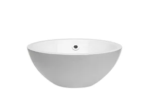 Crosswater Castellon Mini Counter Basin 350 With Overflow White