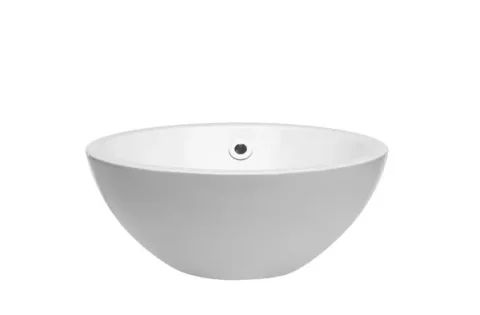 Crosswater Castellon Mini Counter Basin 350 With Overflow White product image - Image 1