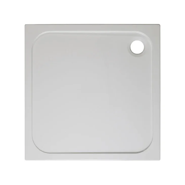 Crosswater Square Shower Tray 760 45mm detail view - Image 2