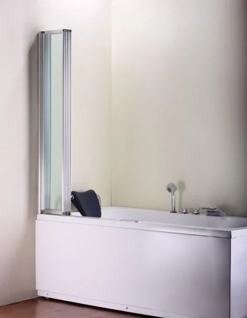 Eastbrook Volente 1250 5 Fold Screen Chrome product image - Image 1