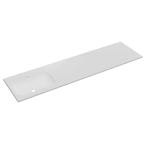 Faeber Infinite M1 Pearl 1800mm Left Hand Furniture Basin White Matt