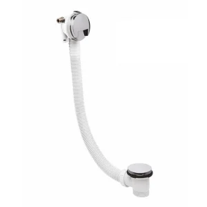 Crosswater Bath Click Clack Waste With Filler Chrome