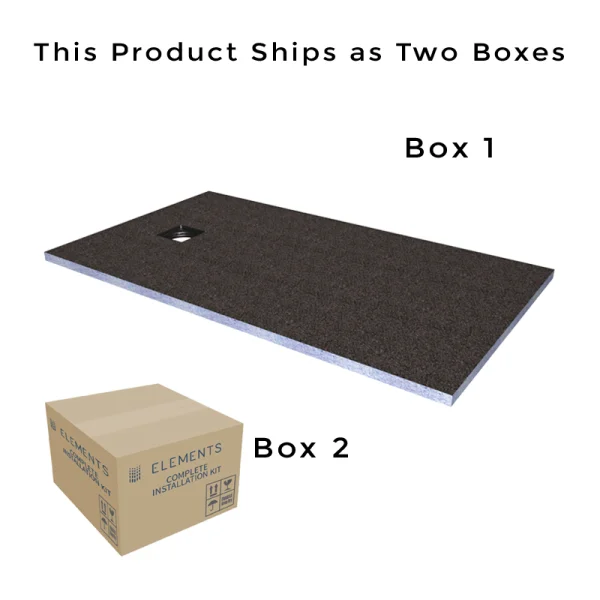 Abacus Elements Level Access Kit Square Drain 16x9 End