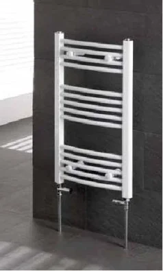 Eastbrook Wendover Curved Multirail 800 X 600 Gloss White