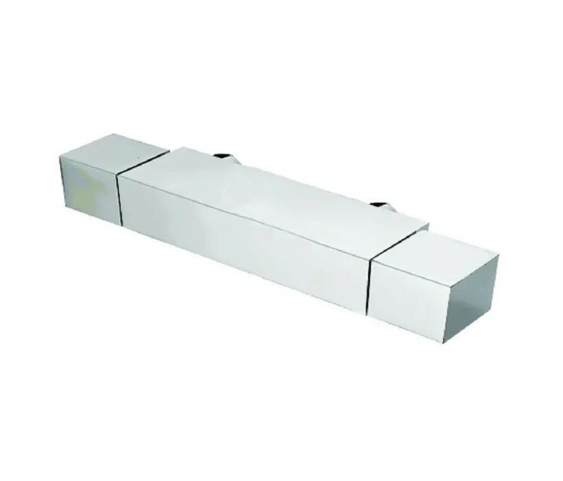 Just Taps Square Thermostatic Bar Valve Chrome product image - Image 1