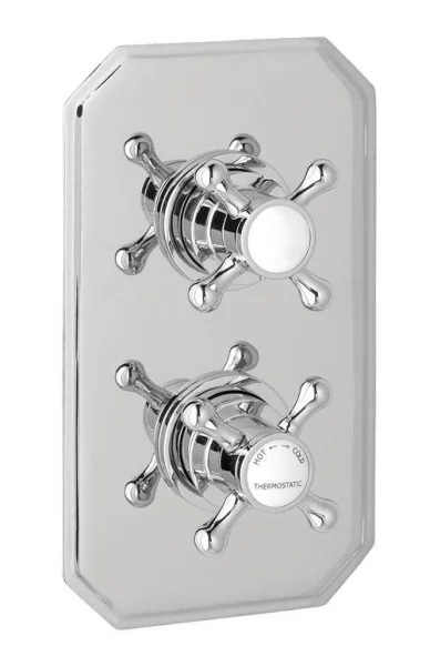 Eastbrook Traditional Twin Plate Only Chrome