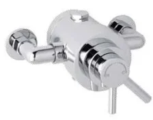 Eastbrook Thermostatic Lever Exposed Shower Valve Chrome