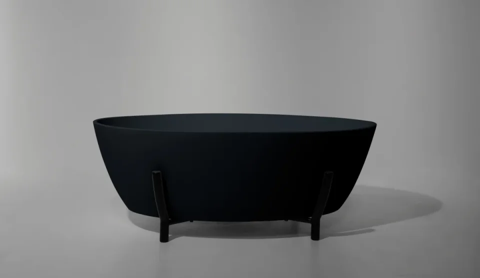 Bc Designs Essex Bath 1510 X 760 (no Waste) Gunmetal product image - Image 1