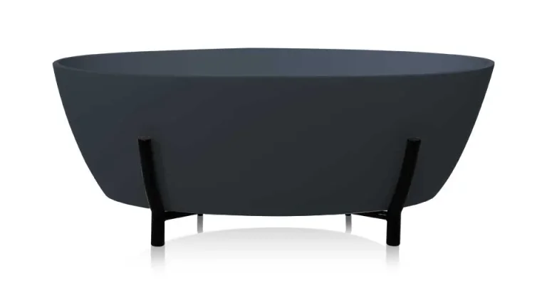 Bc Designs Essex Bath 1510 X 760 (no Waste) Gunmetal detail view - Image 2