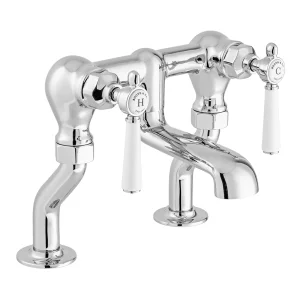Booth & Co. Bath Filler Chrome & White