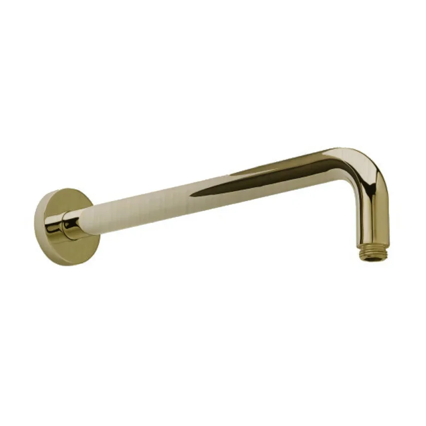 Bc Designs Victrion Straight Wall Shower Arm Brushed Gold product image - Image 1