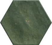 European Tiles Hope Olive Hexagon Matte 15 x 17.3
