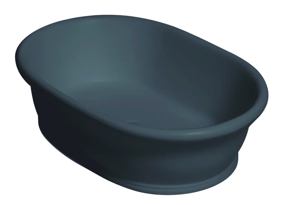 Bc Designs Bampton/aurelius Basin 535 X 390 Gunmetal detail view - Image 2
