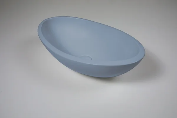 Bc Designs Kurv Basin 615 X 360 Powder Blue