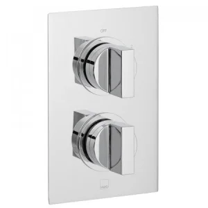 Vado Dx Notion 2 Outlet 2 Handle Concealed Thermostatic Valve Chrome