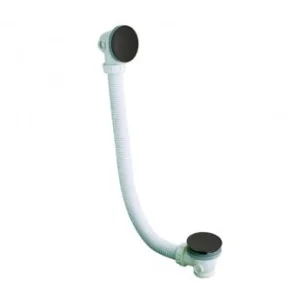 Just Taps Vos Click Clack Bath Waste Matt Black