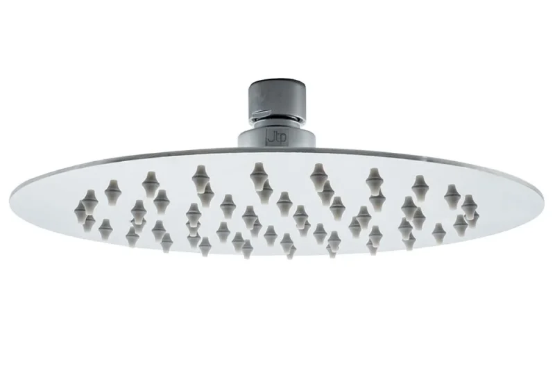 Just Taps Glide Ultra-Thin Round Shower Head 200mm Chrome product image - Image 1
