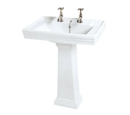 Imperial Astoria Deco Small Pedestal White