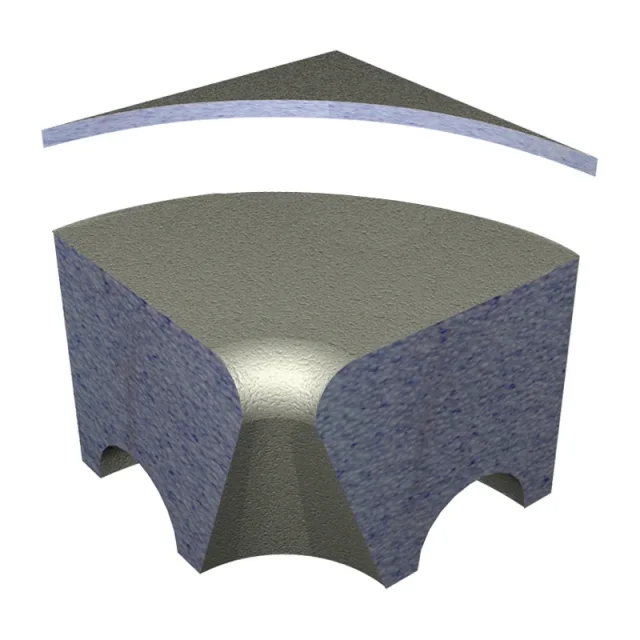 London Showers Em Standard Shower Seat Round product image - Image 1