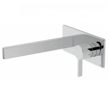 Vado Edit Wall Mounted Mono Basin Mixer Chrome
